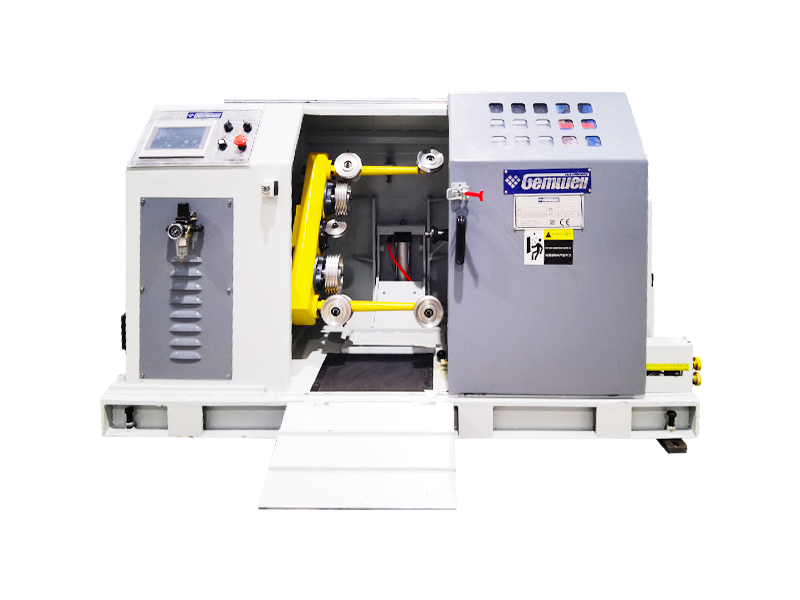 (Double Cores + Ground Wire + Longitudinal Wrapping) Single Pitch Cantilever Wire Pair Twisting Machine