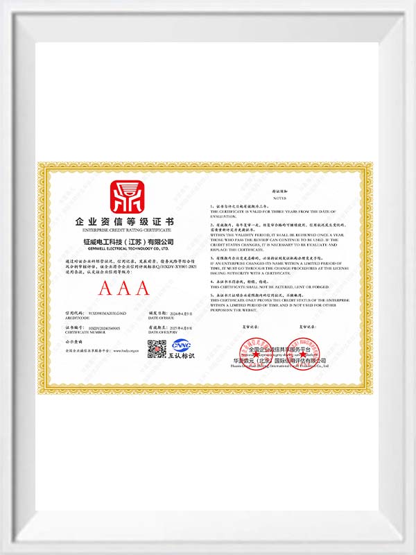 Certificates