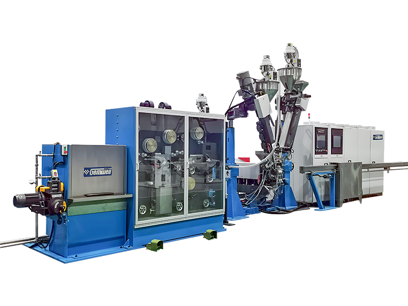 FOAM PE/PP/PU High Pressure Physical Foaming Core Wire Insulation Extrusion Line