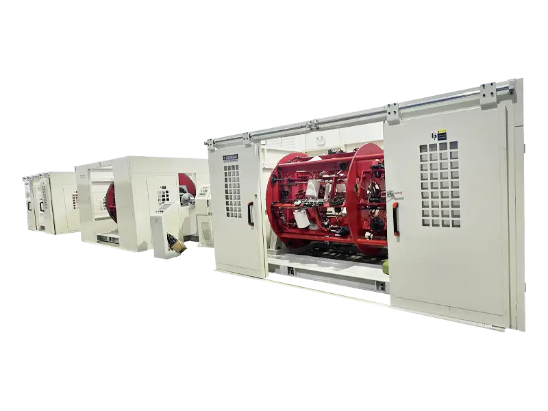 Ai High Speed Cable Active Payoff Type Planetary Stranding Line